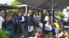 Mitarbeitende und Veranstalter treffen sich an dem Reservix Stand auf dem Reeperbahn Festival